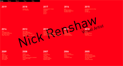 Desktop Screenshot of nickrenshaw.com